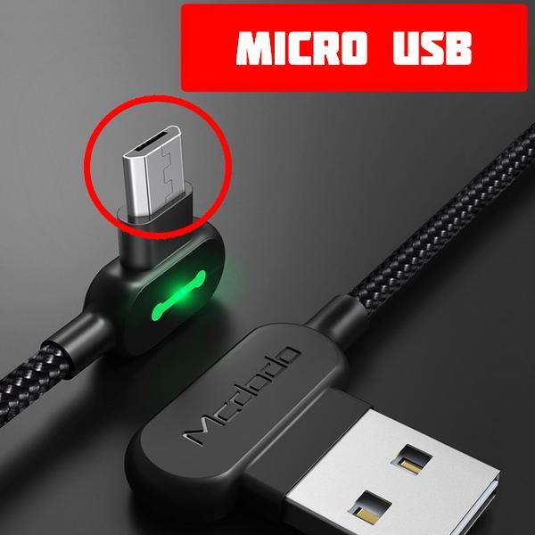 Carregador para iPhone - USB C - Micro-USB | Cabo Titã™ - Armazem JS