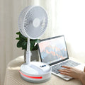 Ventilador Portátil Silencioso Inteligente Com Controle Remoto - Armazem JS