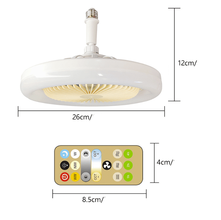 Lâmpada Turbo Led 2 em 1 [ULTRA POTENTE] - Armazem JS