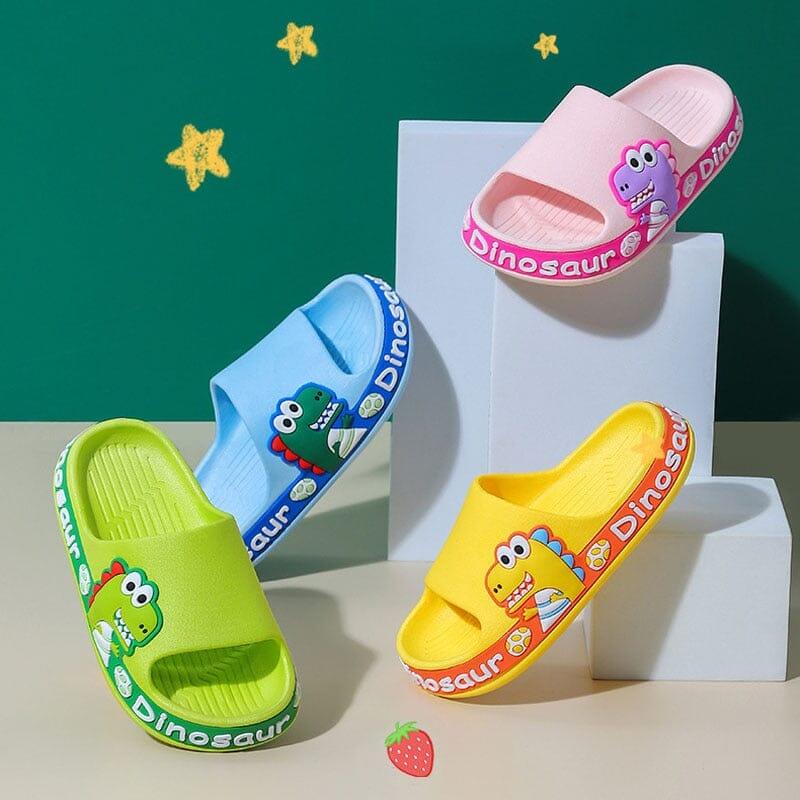 Chinelo Infantil Anti-Derrapante Dino Crocks - Armazem JS