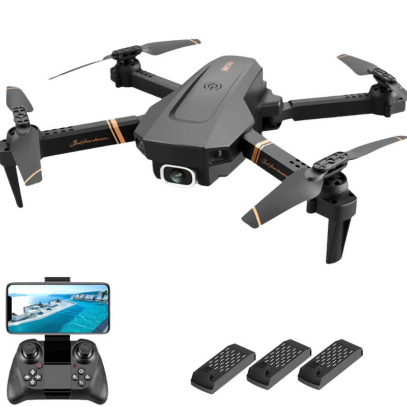 Drone Profissional Quadcopter Com Wifi e Controle Remoto - Armazem JS