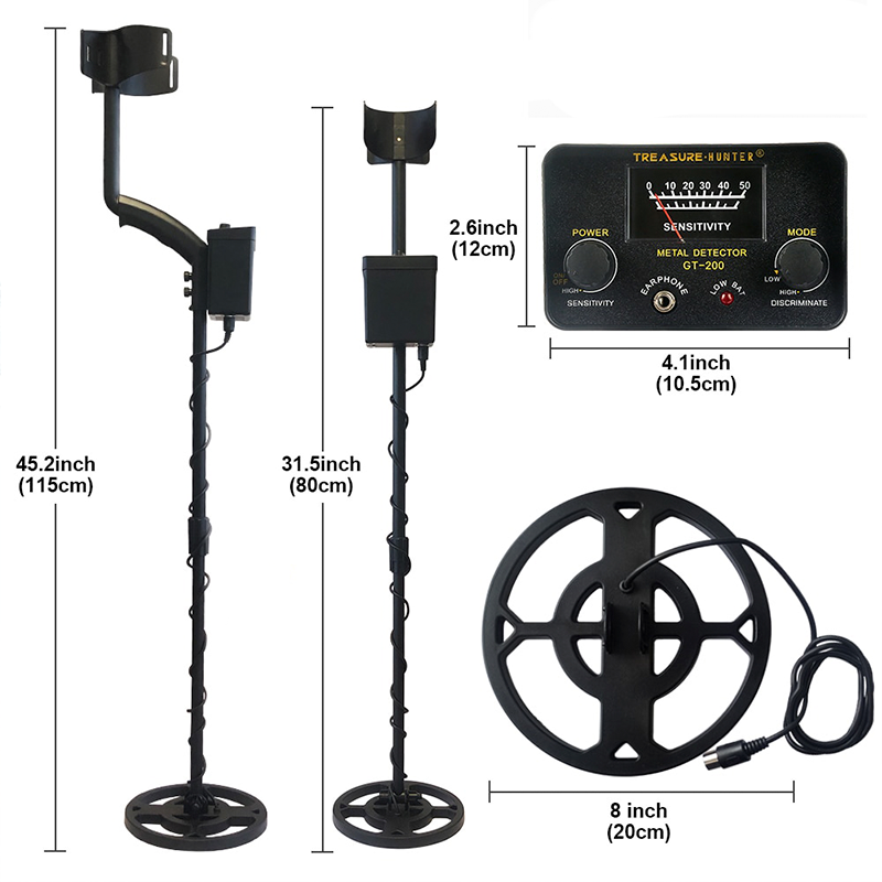 Detector de Metais e Pedra Preciosas Magnético Profissional - Armazem JS