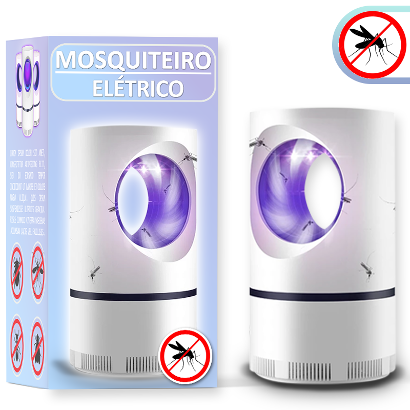 Armadilha Para Mosquitos e Insetos - Mosquiteiro Elétrico - Armazem JS